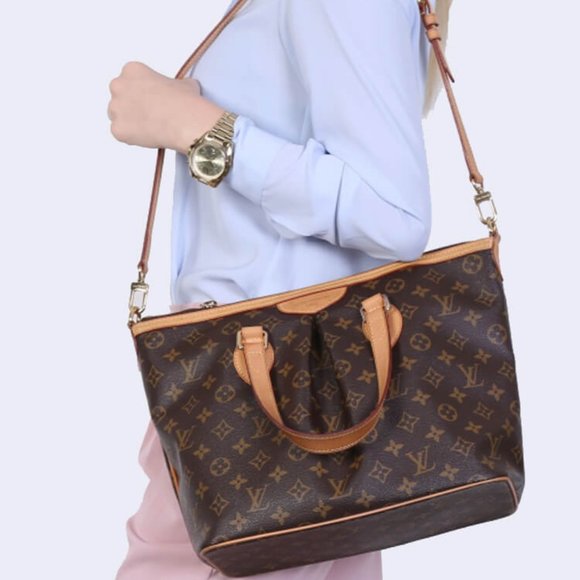 authentic Louis Vuitton Palermo PM Monogram Satchel - Picture 1 of 16